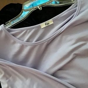 EGS, lavender, soft knit, dress, nwot.